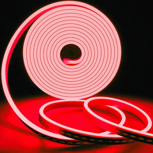 LED NEON flex traka 10m 220v Crvena