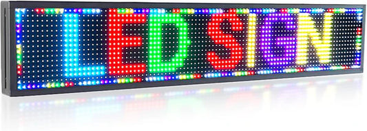 LED reklama RGB 100cm x 20cm