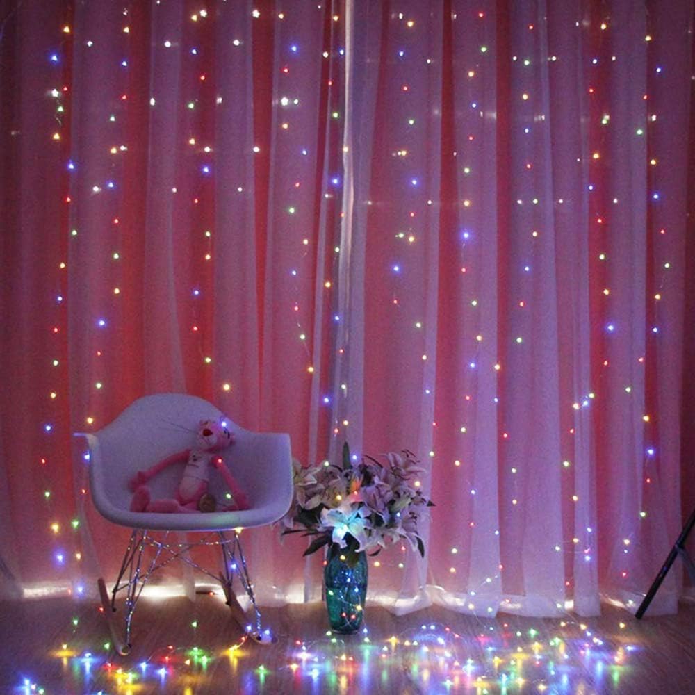 LED zavesa novogodisnja 3x3 metara RGB Sarena