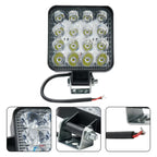 Radni LED far 16 LED dioda – 12V/24V, vodootporan