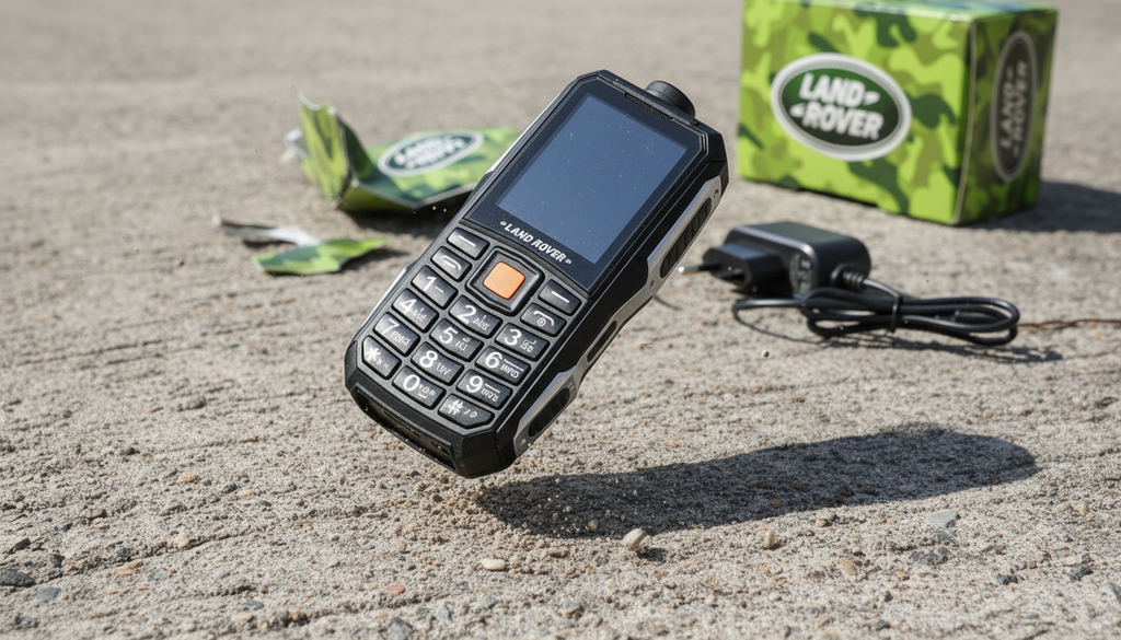 Land Rover Dual SIM Telefon – Otporan na Udarce i Jaka LED Lampa