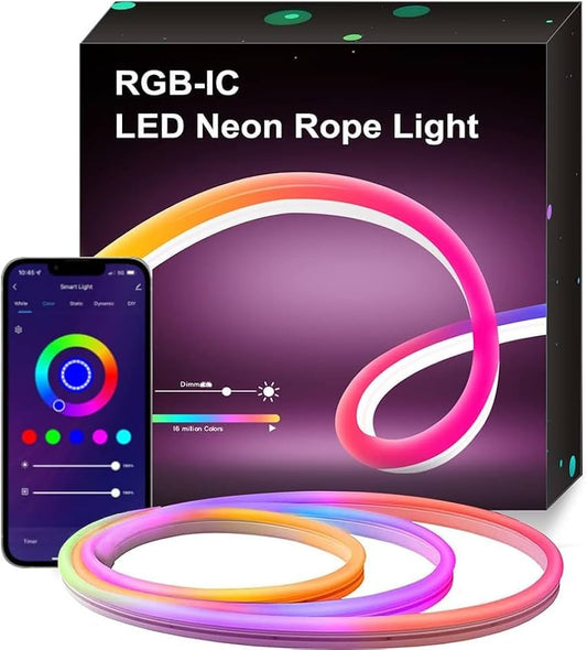 Led Neon RGB Traka 5m sa daljinskim i mobilnom kontrolom