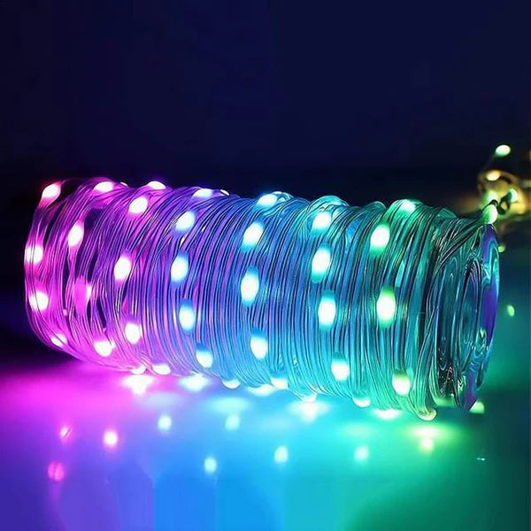 Led RGB novogodisnje lampice 50M