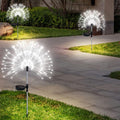 Led solarno drvo dekorativno 2 komada Led Belo
