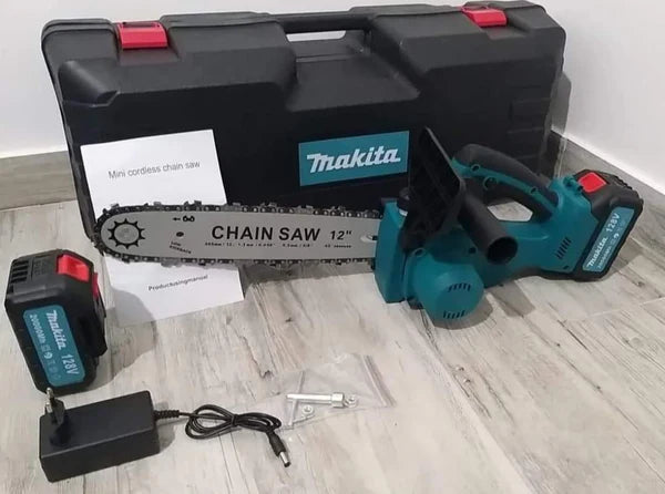 Makita aku lancana testera 128v dve baterije