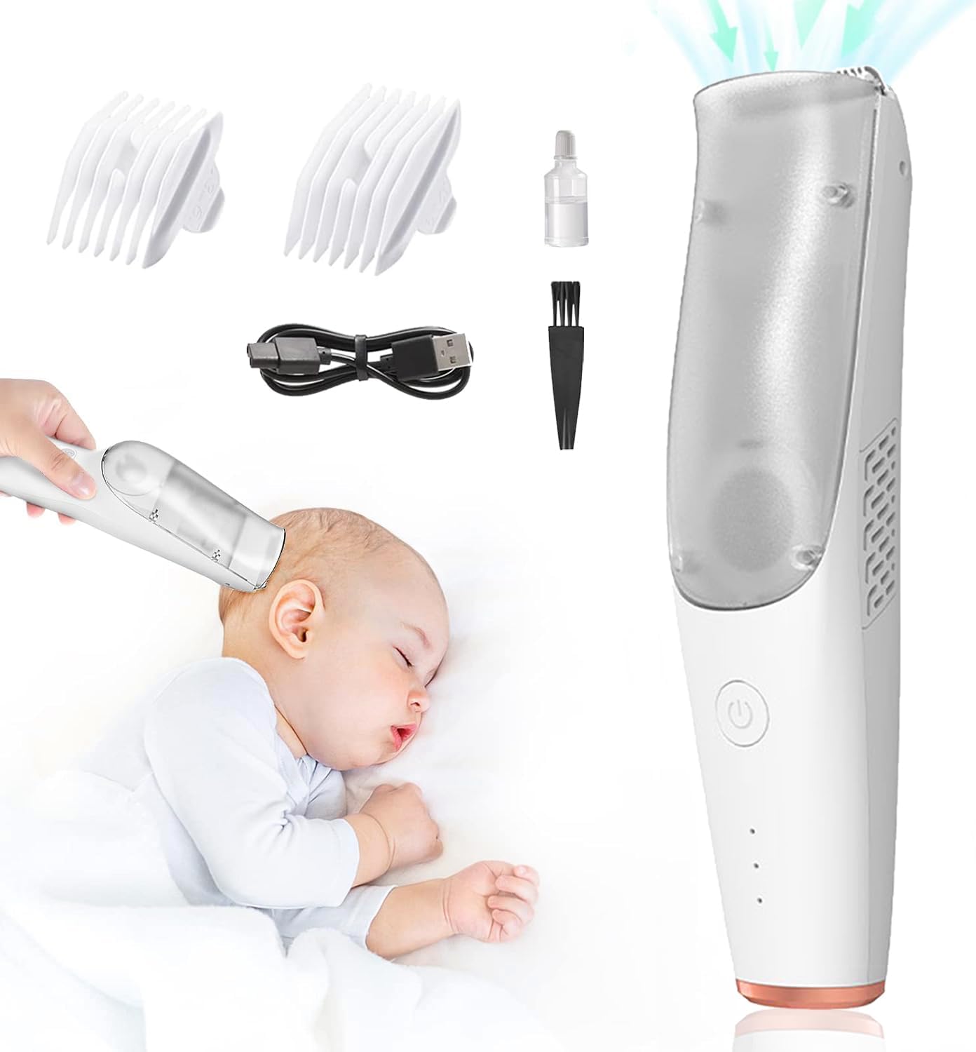 Masinica za šišanje beba sa usisavanjem dlake