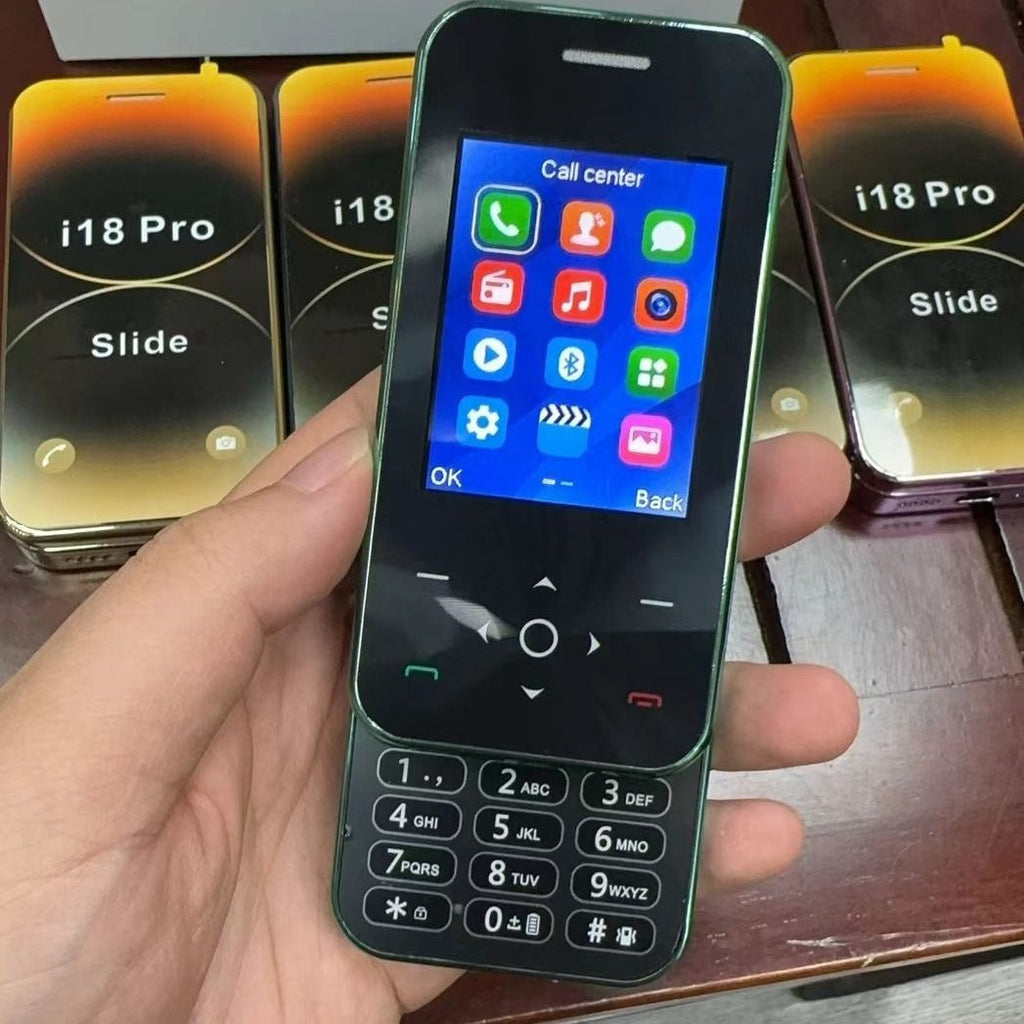 Mobilni telefon na slajd i18Pro