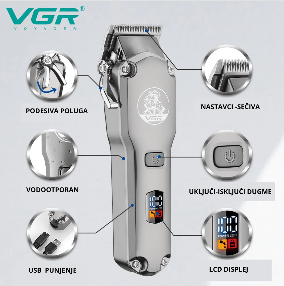 Profesionalni set za sisanje VGR V-675