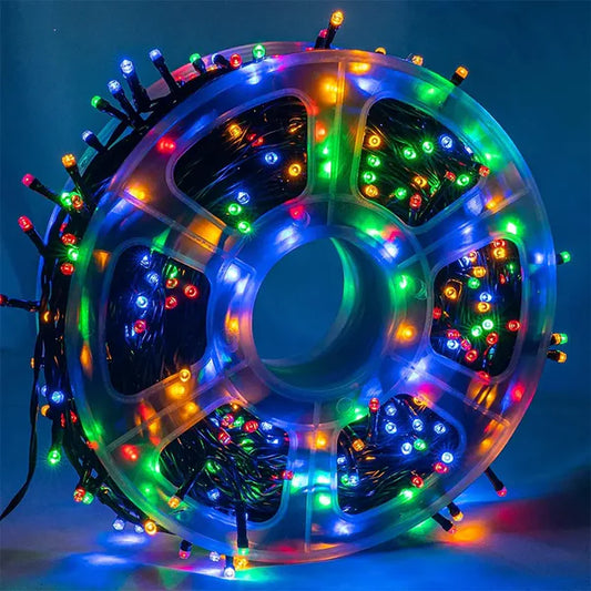 Novogodisnje Led lampice 100m RGB