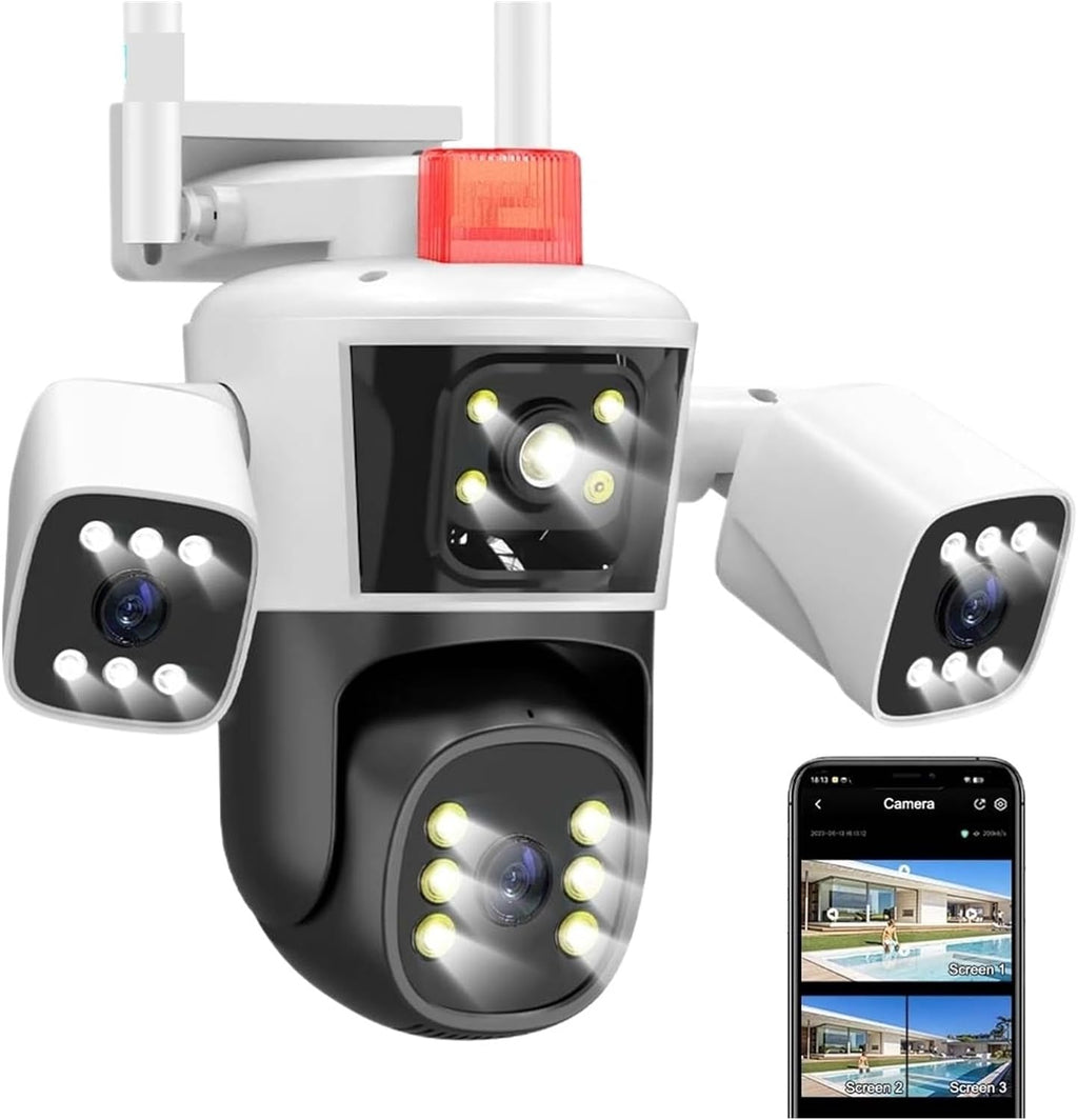 PTZ kamera BULLET 25MP 4 sociva i 4 kamere 4K