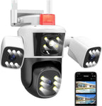 PTZ kamera BULLET 25MP 4 sociva i 4 kamere 4K