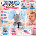 Peekaboo Slon za Decu – Plišani Slon koji Peva, Mrda Ušima i Igra Zavirivanja
