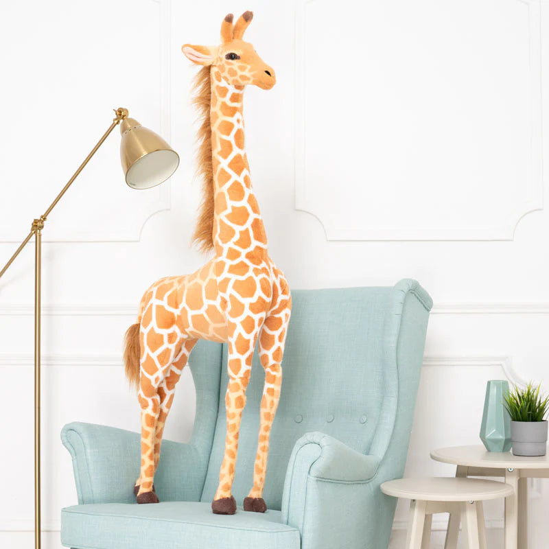 Velika samostojeća plisana Zirafa 120cm