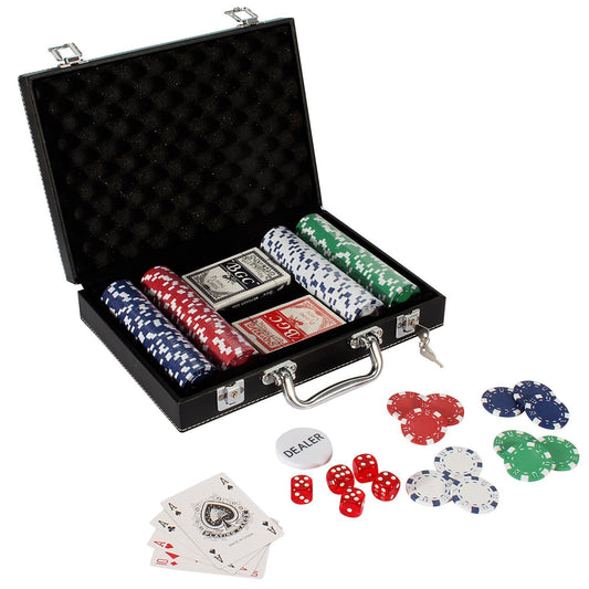 Poker set 200 cipova u metalnom koferu