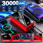 Power Bank 30000mAh – Eksterna Baterija za Telefon sa LED Displejem i Brzim Punjenjem