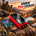 Power Bank 30000mAh – Eksterna Baterija za Telefon sa LED Displejem i Brzim Punjenjem