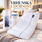 Jastuk od Memorijske Pene – Ergonomski Jastuk za Vrhunski Komfor i Udoban San
