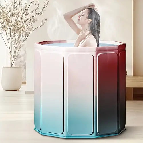 Prenosiva sklopiva kada za kupanje sa izolacijom za održavanje temperature