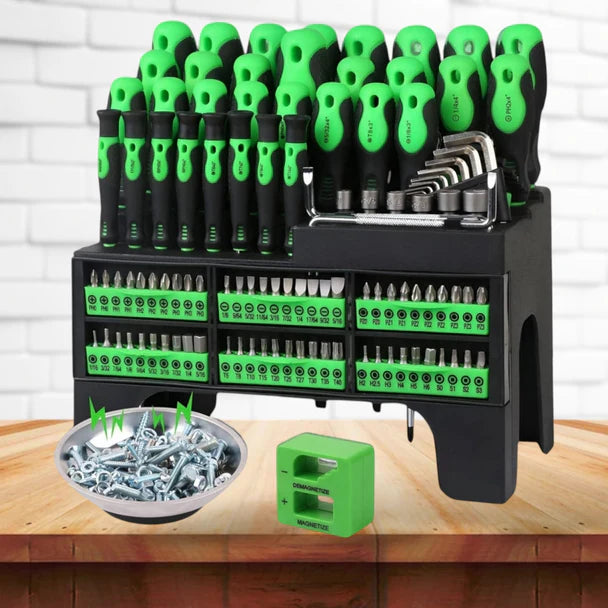 Profesionalni set od 118 magnetnih šrafcigera odvijača i bitova
