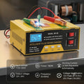 Punjač Akumulatora 12V i 24V – Inteligentni Automatski Punjač za Sve Vrste Akumulatora