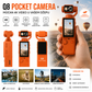 Q8 Mini 4K Kamera – Džepna Ultra HD Kamera sa Auto Fokusom i Stabilnim Snimanjem
