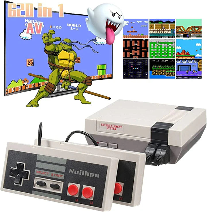 Retro konzola sa ugrađenim igricama 3000 retro igrica