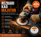 Disk sa Lancem 125mm za Ugaonu Brusilicu – Profesionalna Ploča za Rezbarenje Drveta