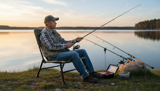 Ribolovačka stolica sa podesivim nogarama