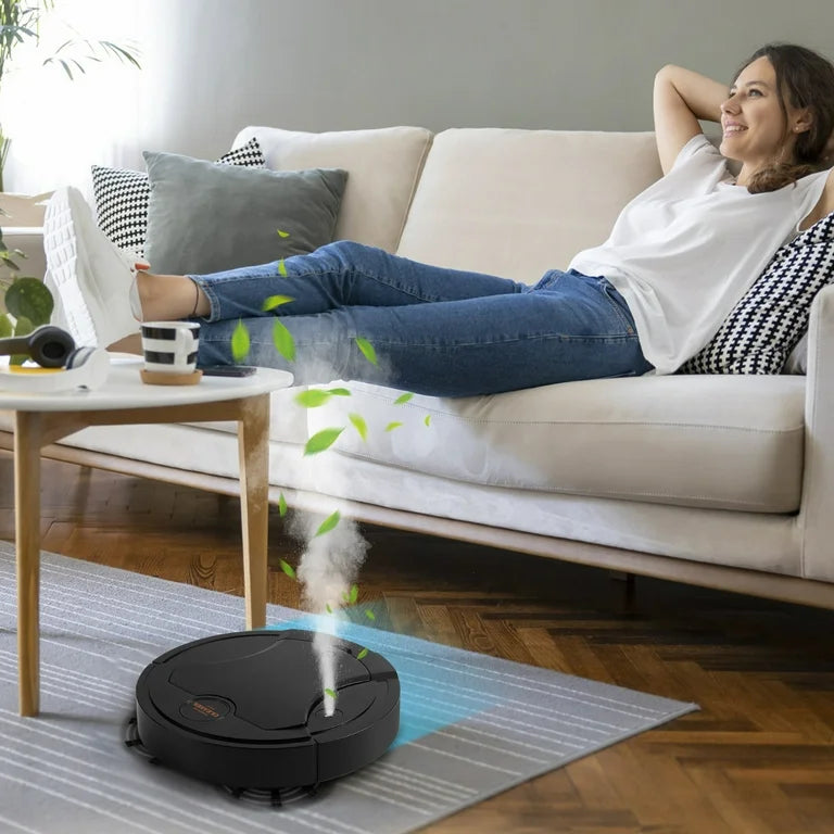 Robot usisivac 5u1 sa UV svetlom i ovazivacem vazduha
