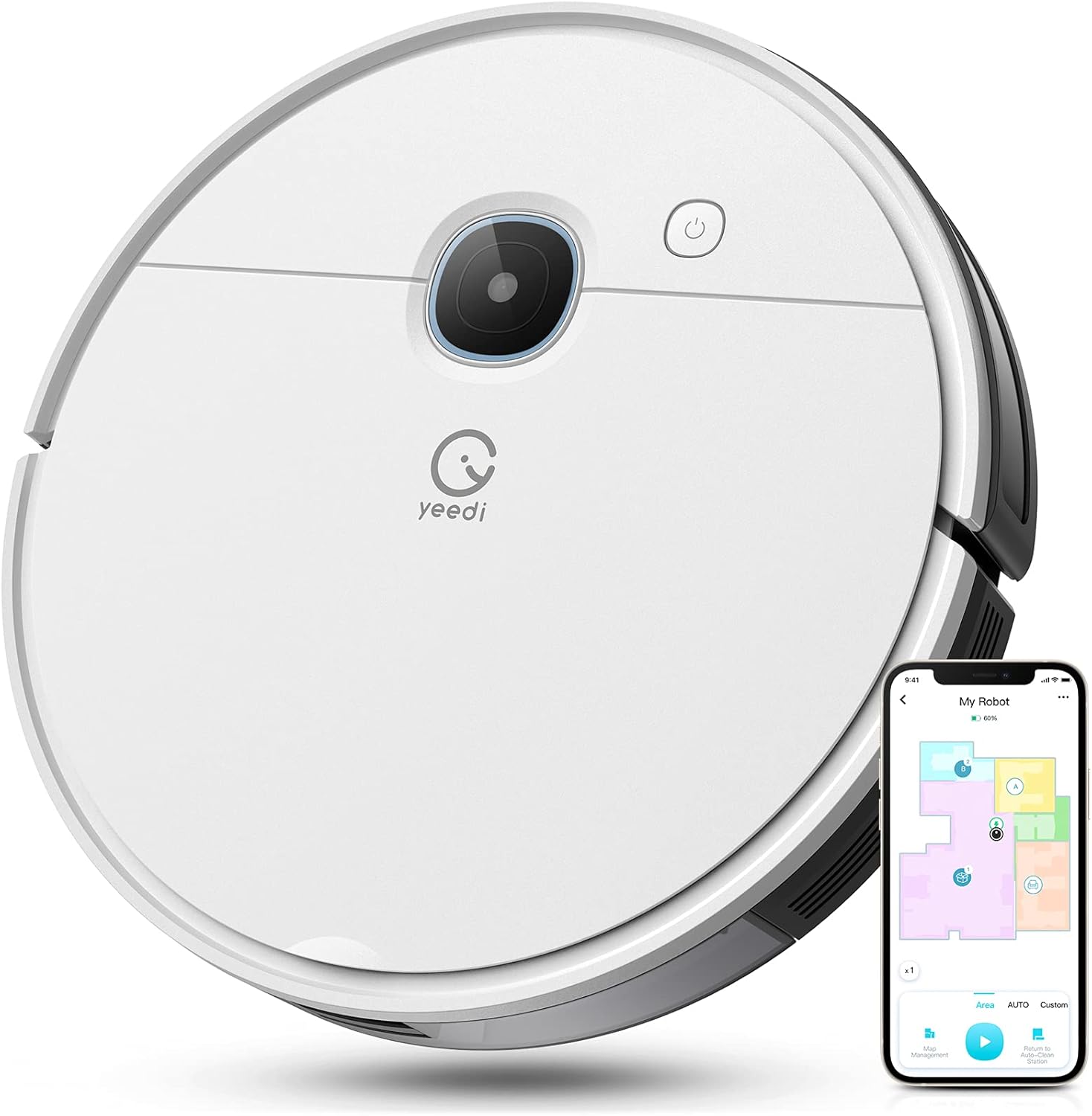 Robot usisivac sa mobilnom kontrolom