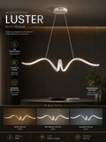 Royal Glow LED Luster – Dizajnerska Visilica Modernog Stila