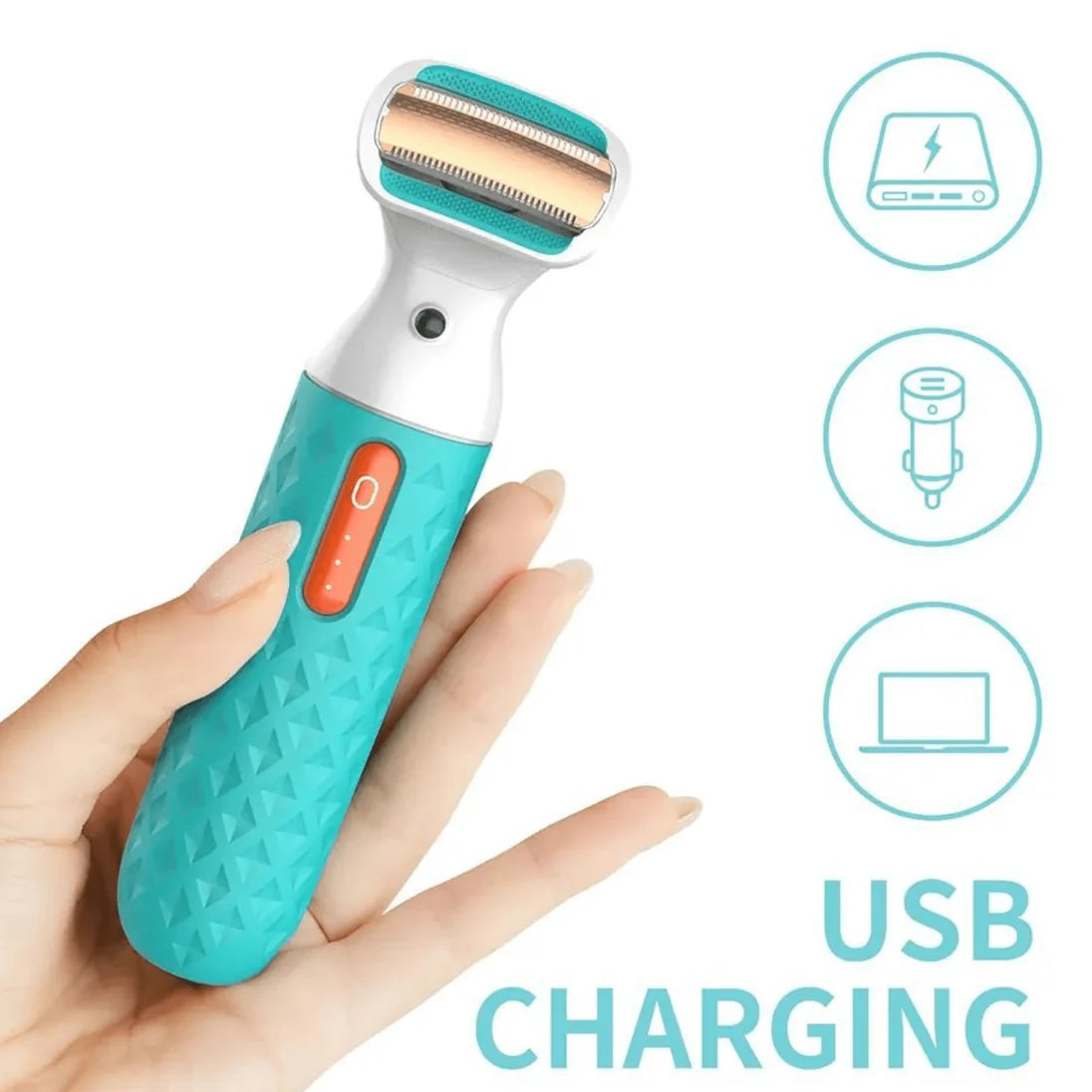 RoziaPro Ženski Brijač sa 18K Zlatnim Slojem