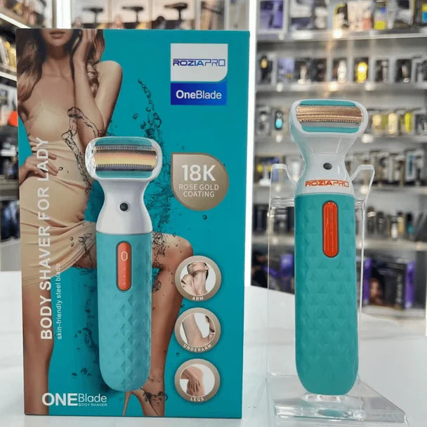 RoziaPro Ženski Brijač sa 18K Zlatnim Slojem