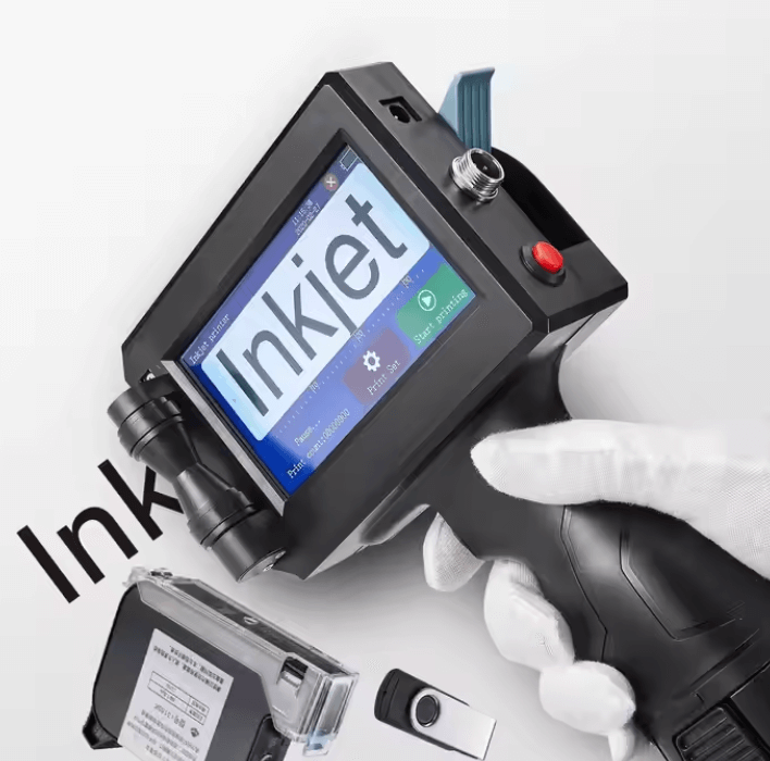 Ručni Inkjet Štampač sa Digitalnim Ekranom