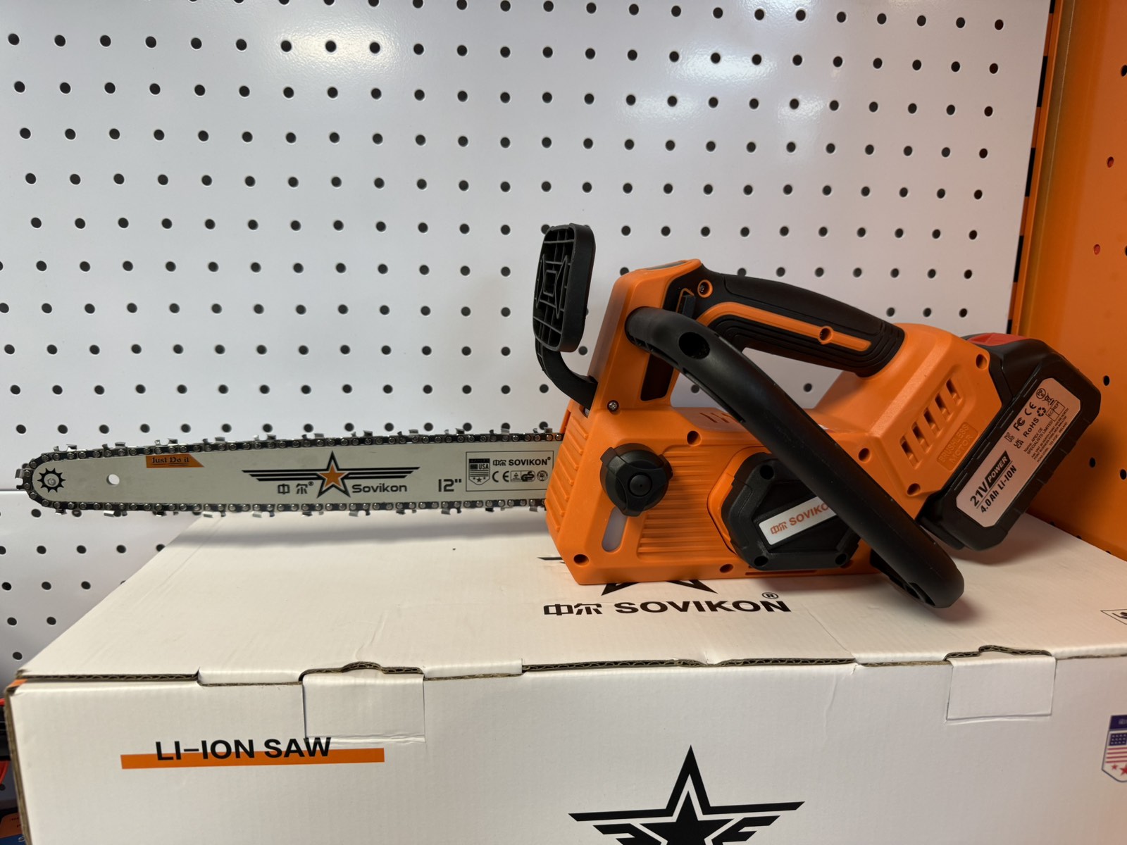 SOVIKON Aku testera 21V – 12 inča i 2 baterije