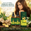 Serum za Kosu sa Đumbirom – Serum Protiv Opadanja Kose za Jačanje Korena i Podsticanje Rasta | 1+1 GRATIS