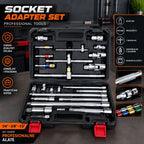 Set Adaptera za Gedore 1/4", 3/8" i 1/2" – Profesionalni Set Alata sa Produžecima i Univerzalnim Zglobovima