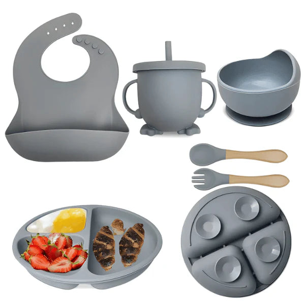 Silikonski set za hranjenje beba
