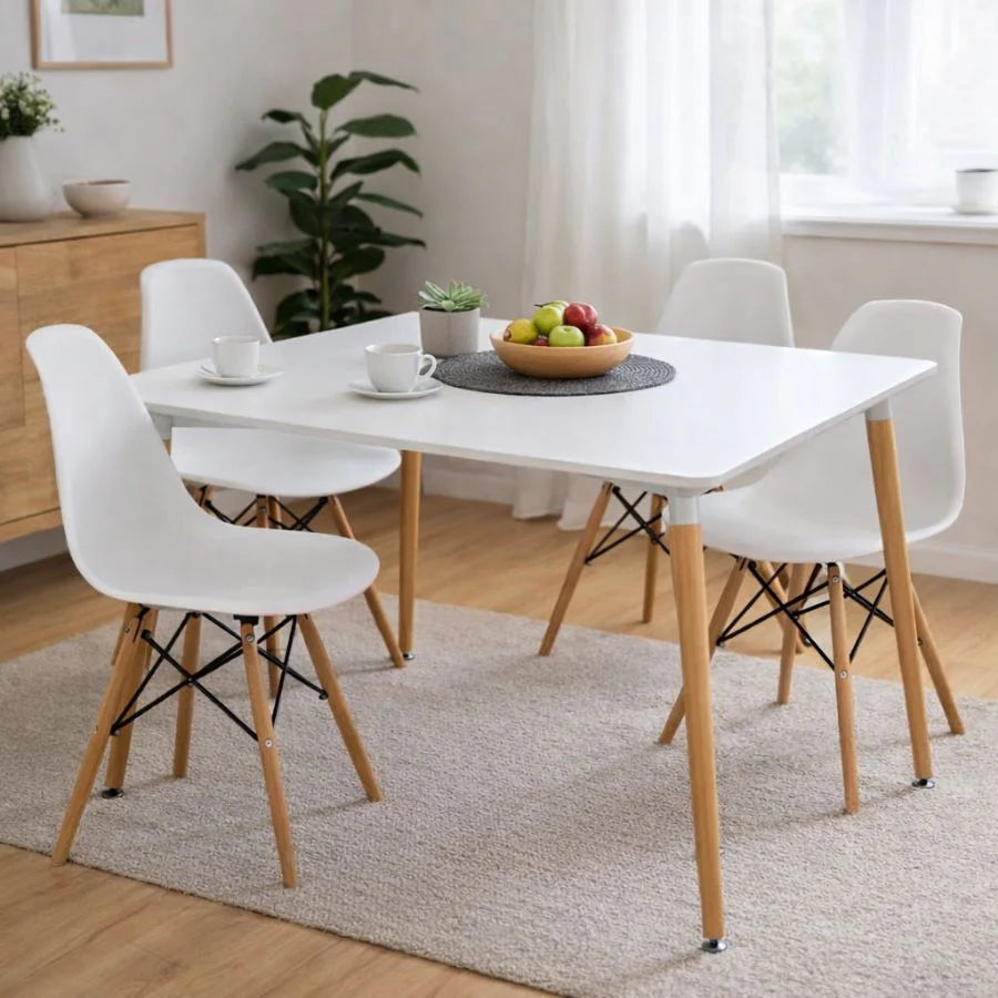 Trpezarijski Sto 120x80 – Skandinavski Stil | Minimalizam i Kvalitet