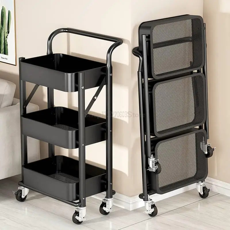 Sklopiva Kolica sa Točkićima na 3 Nivoa