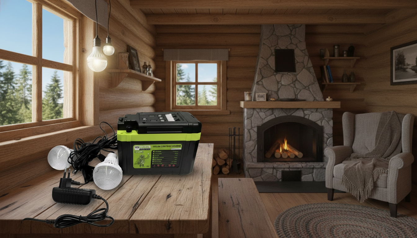 Solarni sistem sa baterijom GD SUPER 12V 8Ah (96Wh)