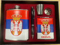 Srbija Pljoska tabakera, hemijska i čašica