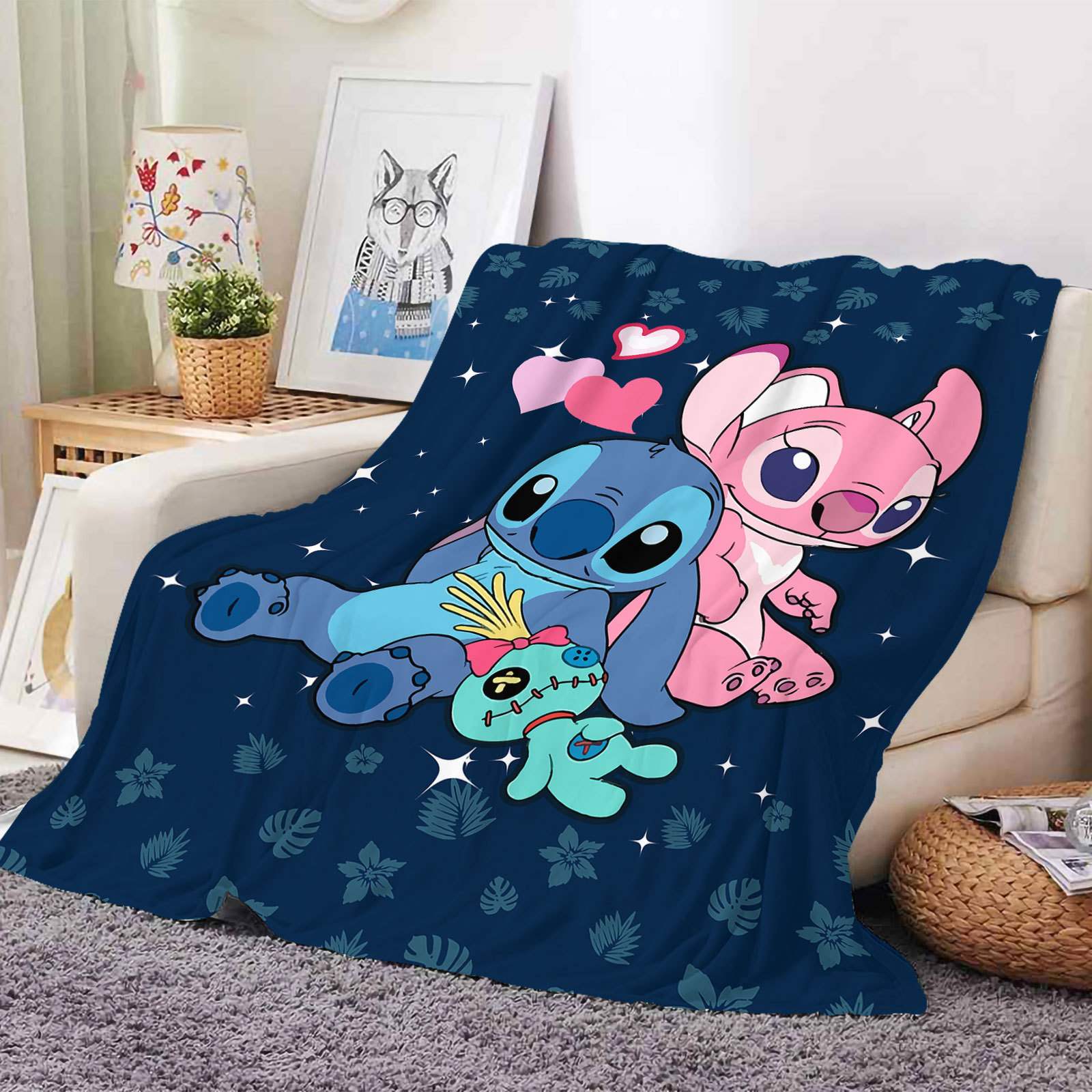 Stitch cebe plavo