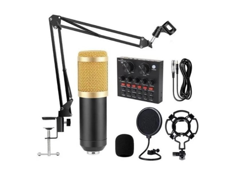 Studijski kondezatoski mikrofon BM800 sa miksetom