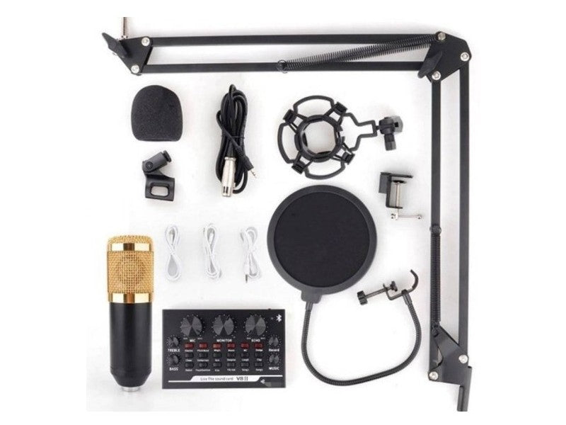 Studijski kondezatoski mikrofon BM800 sa miksetom