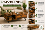 Moderan Drveni Sto Tavolino – Praktičan i Elegantan za Svaki Dom
