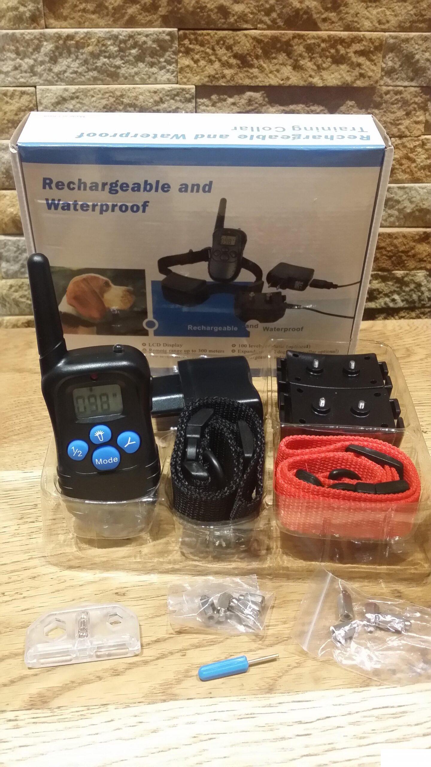 Teletakt za pse elektronska ogrlica za dresuru pasa 2 kom