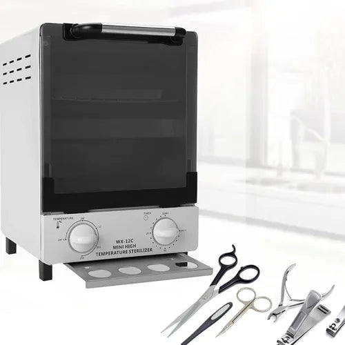 Sterilizator WX-12C 1000W – Profesionalni Visokotemperaturni Sterilizator za Manikir, Frizerske i Kozmetičke Alate