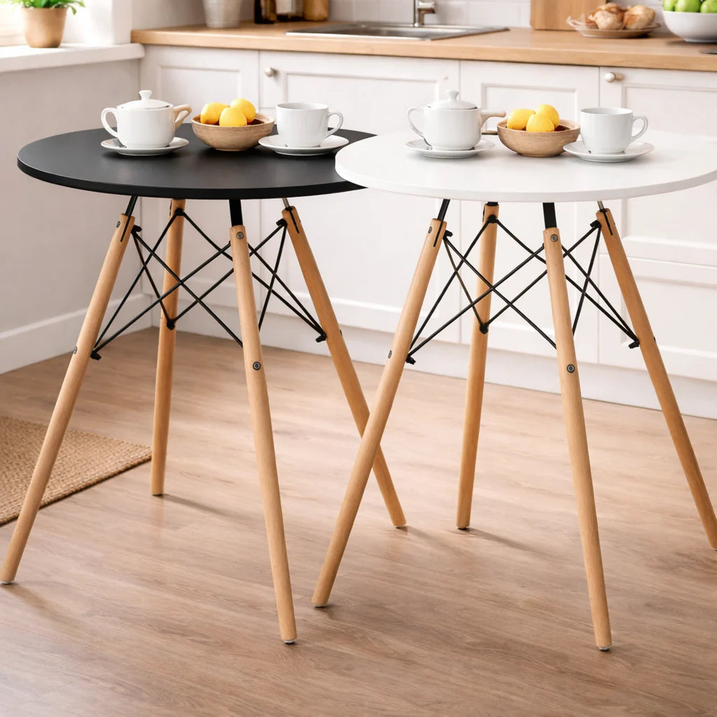 Okrugli Sto 80 cm Rotondo – Idealan za Stanove i Manje Trpezarije