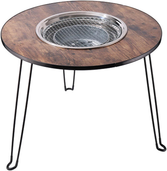 Trpezarijski sto sa ugrađenim roštiljem